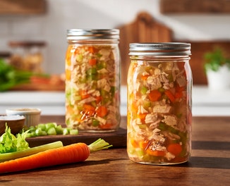 Homemade Chicken Soup - Pressure Canning