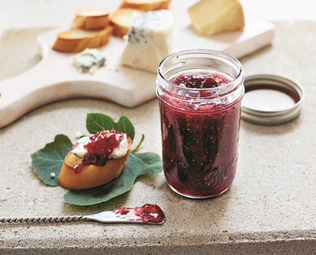 Fig Rosemary and Red Wine Jam - Ball® Recipes